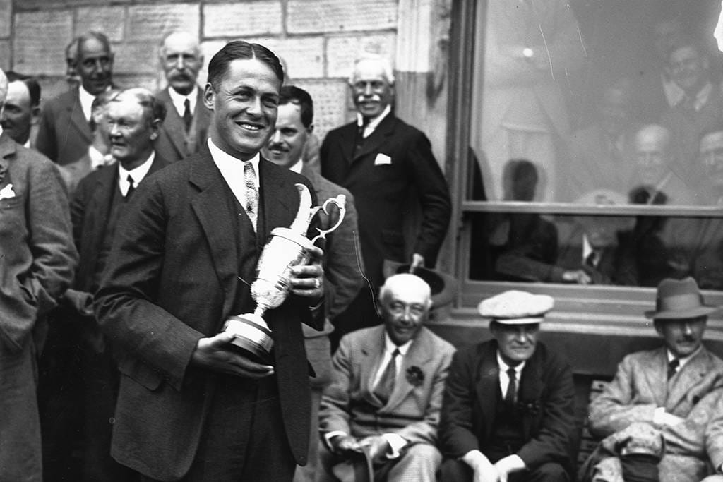 Bobby Jones, the Open Champion of 1927